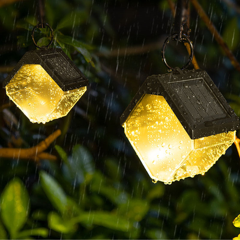 ABS PC Metal Square Outdoor Light