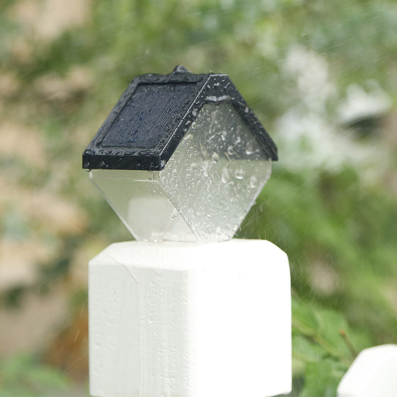 ABS PC Metal Square Outdoor Light