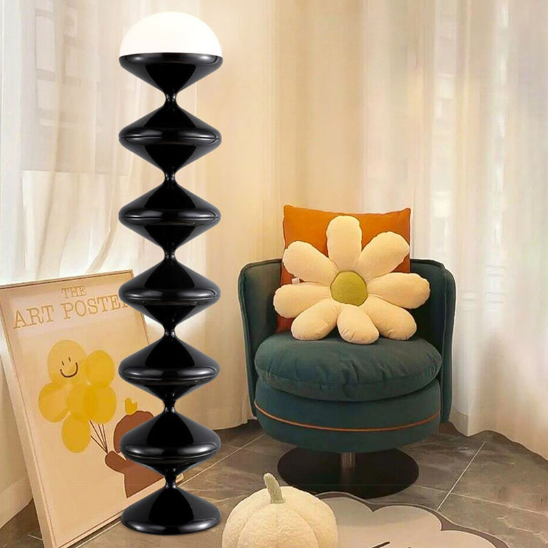 Contemporary Scandinavian Iron Acrylic Floor Lamp