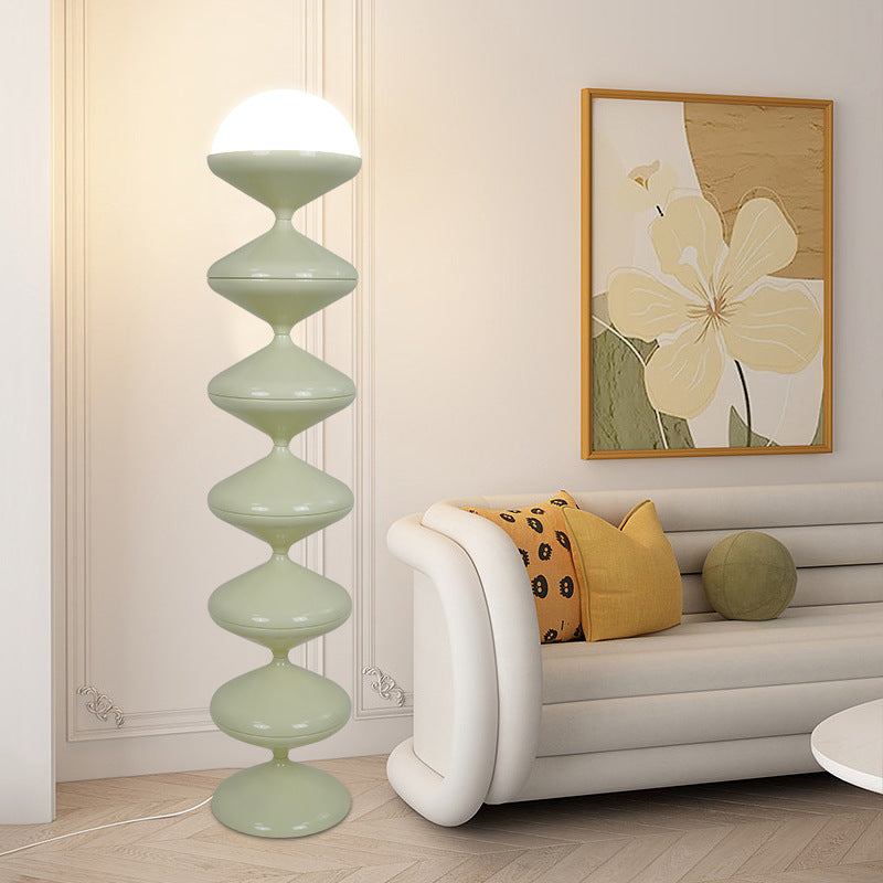 Contemporary Scandinavian Iron Acrylic Floor Lamp