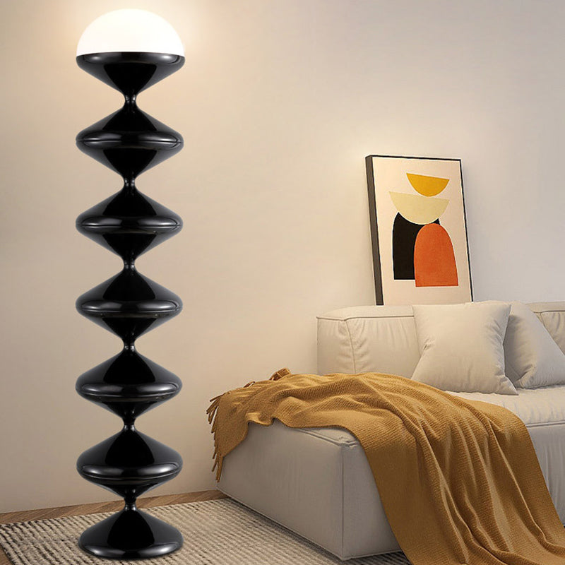 Contemporary Scandinavian Iron Acrylic Floor Lamp