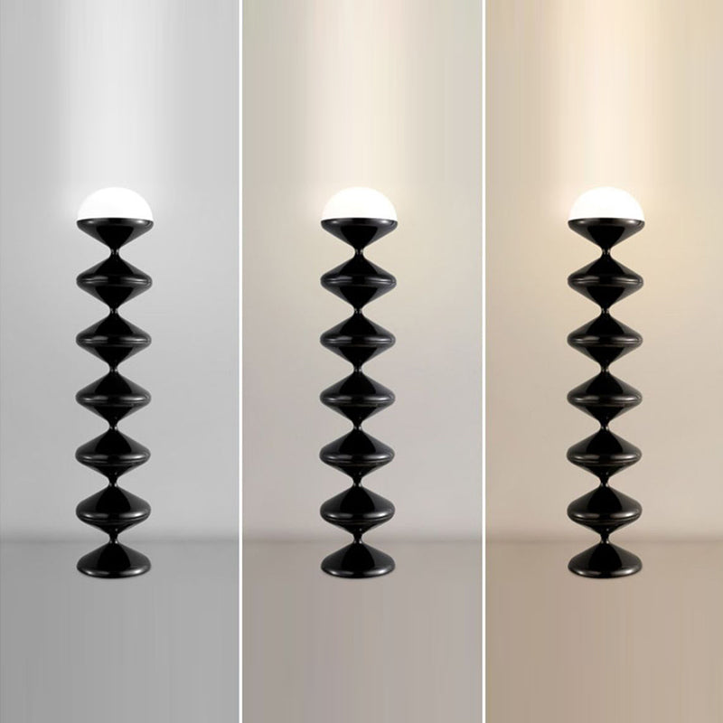 Contemporary Scandinavian Iron Acrylic Floor Lamp