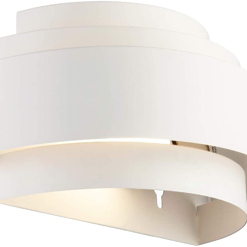 Iron Semicircle Bedroom Wall Lamp