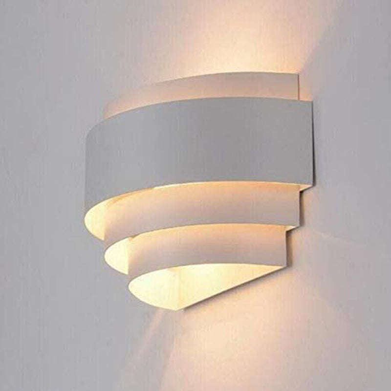 Iron Semicircle Bedroom Wall Lamp