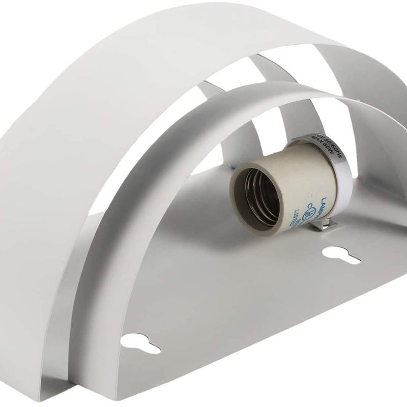 Iron Semicircle Bedroom Wall Lamp
