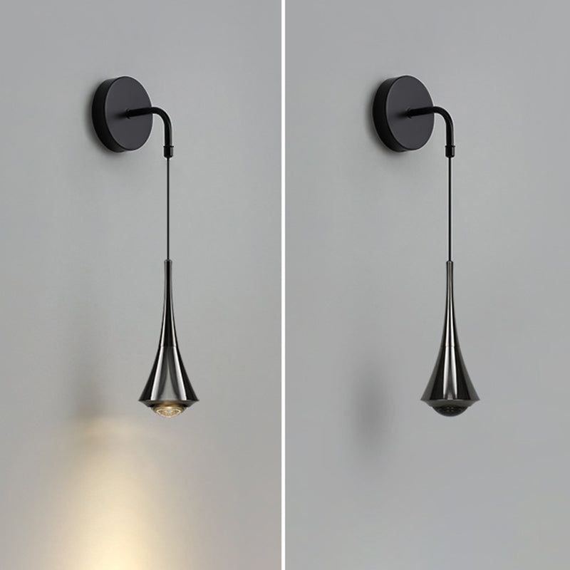 Aluminum Iron Linear Bedroom Wall Lamp