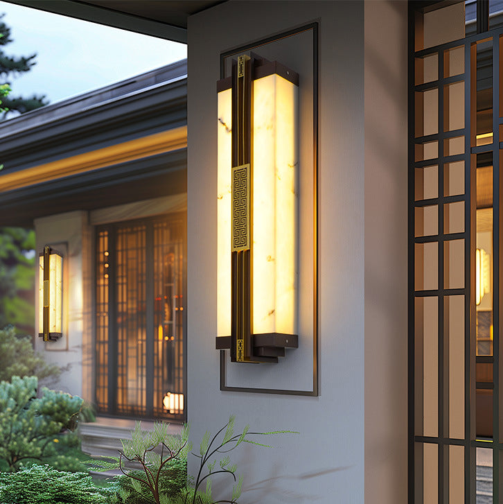 Stainless Steel Resin Imitation Outdoor Light