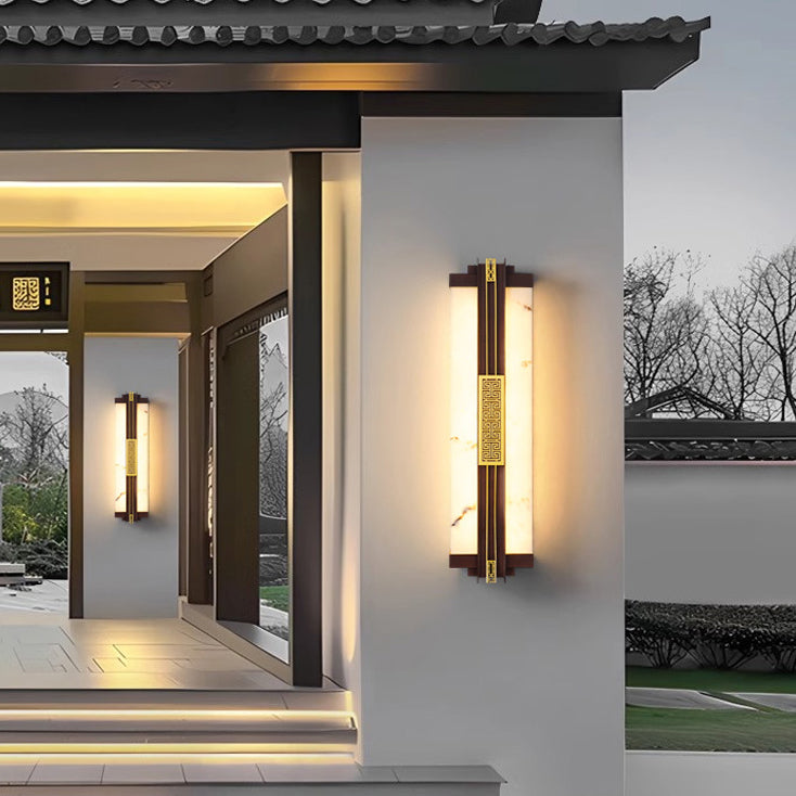 Stainless Steel Resin Imitation Outdoor Light