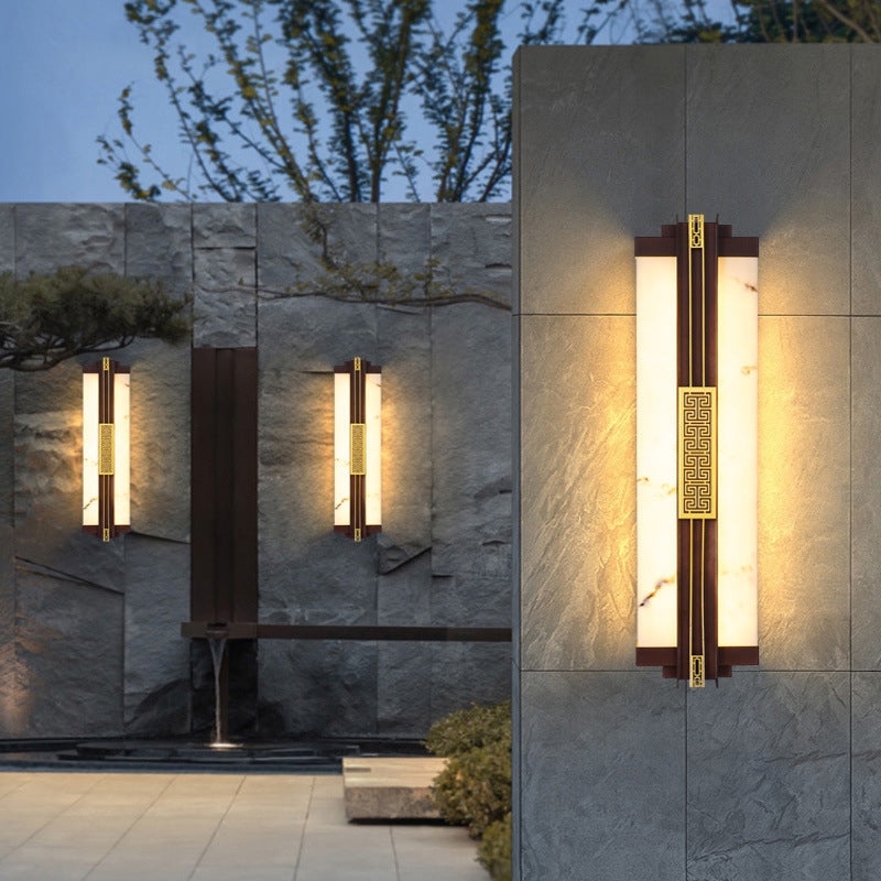 Stainless Steel Resin Imitation Outdoor Light