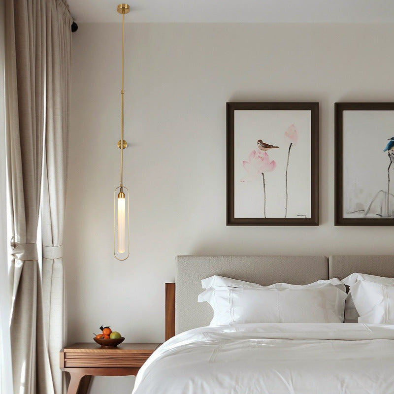 Iron Acrylic Linear Living Wall Lamp