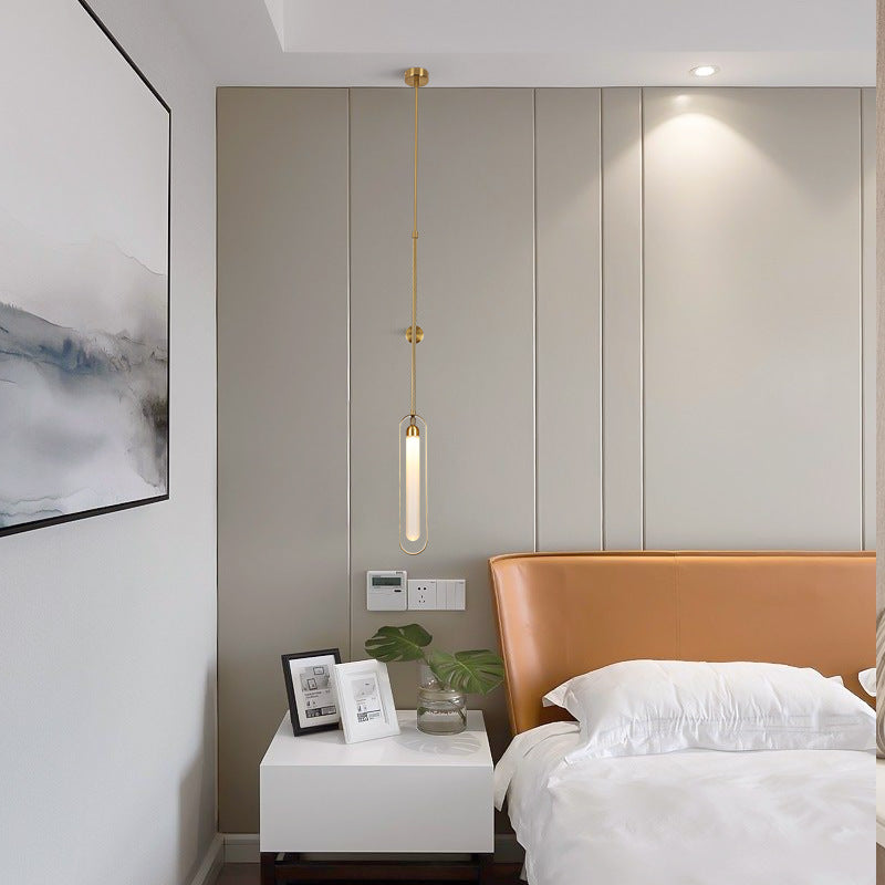 Iron Acrylic Linear Living Wall Lamp