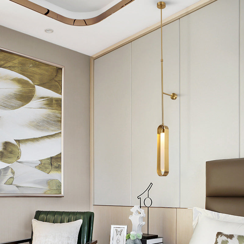Iron Acrylic Linear Living Wall Lamp