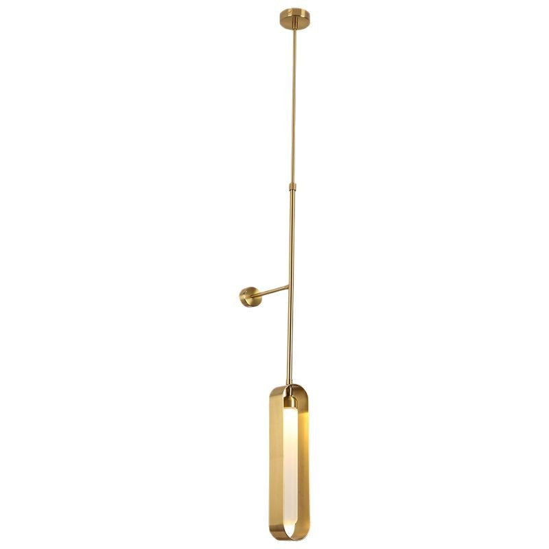 Iron Acrylic Linear Living Wall Lamp