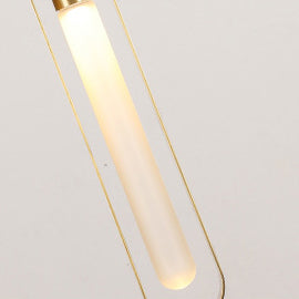 Iron Acrylic Linear Living Wall Lamp