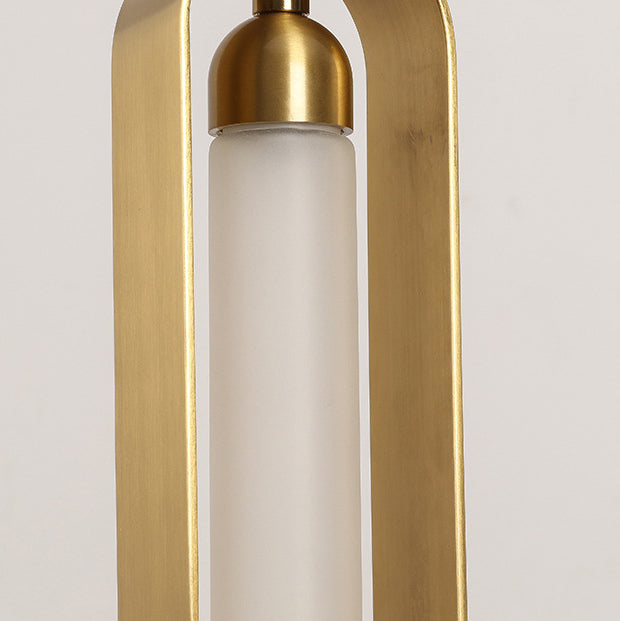 Iron Acrylic Linear Living Wall Lamp