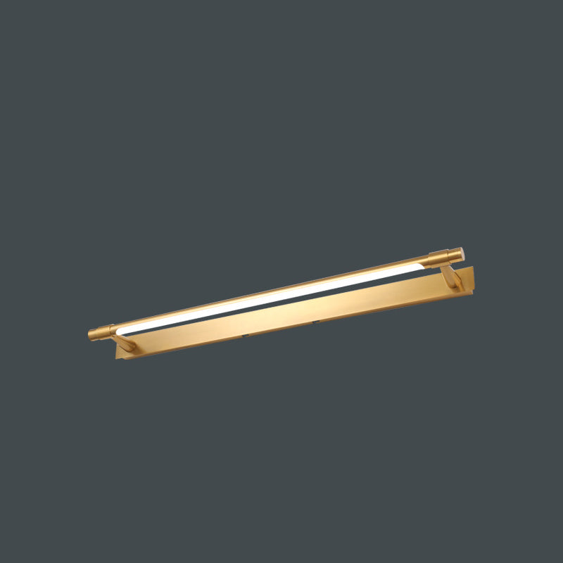 Iron Acrylic Linear Vanity Wall Lamp