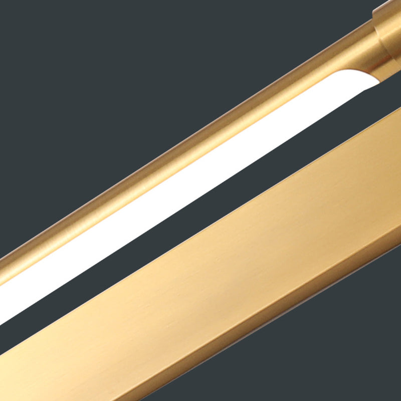 Iron Acrylic Linear Vanity Wall Lamp