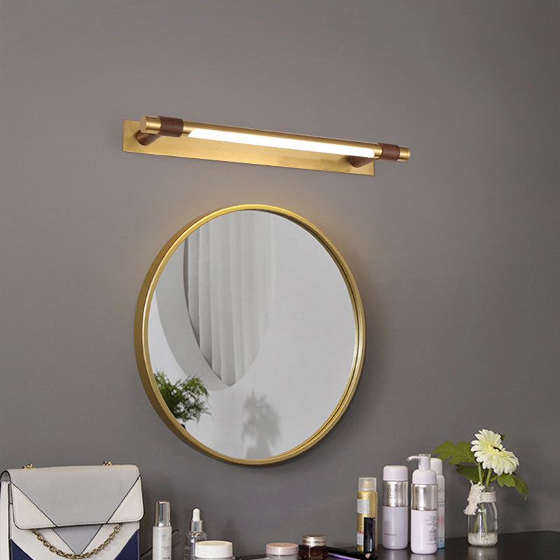 Iron Acrylic Linear Vanity Wall Lamp