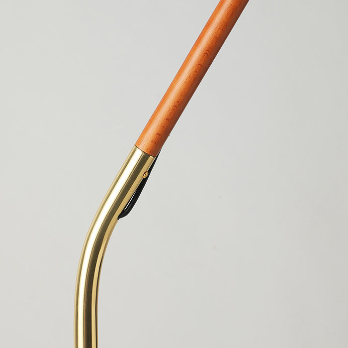 Lantern Long Acrylic Ash Floor Lamp