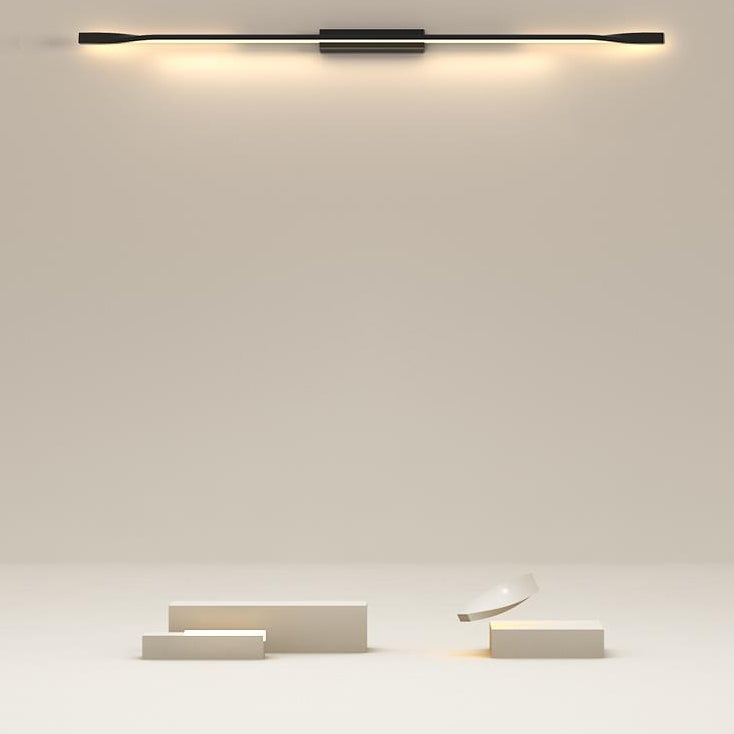 One Long Silicone Iron Wall Lamp
