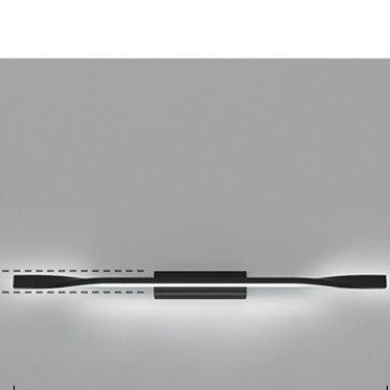 One Long Silicone Iron Wall Lamp
