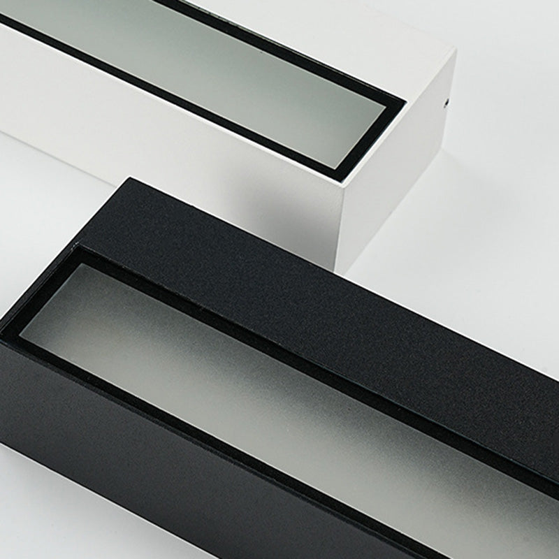 Rectangular Bar Aluminum Garden Outdoor Light