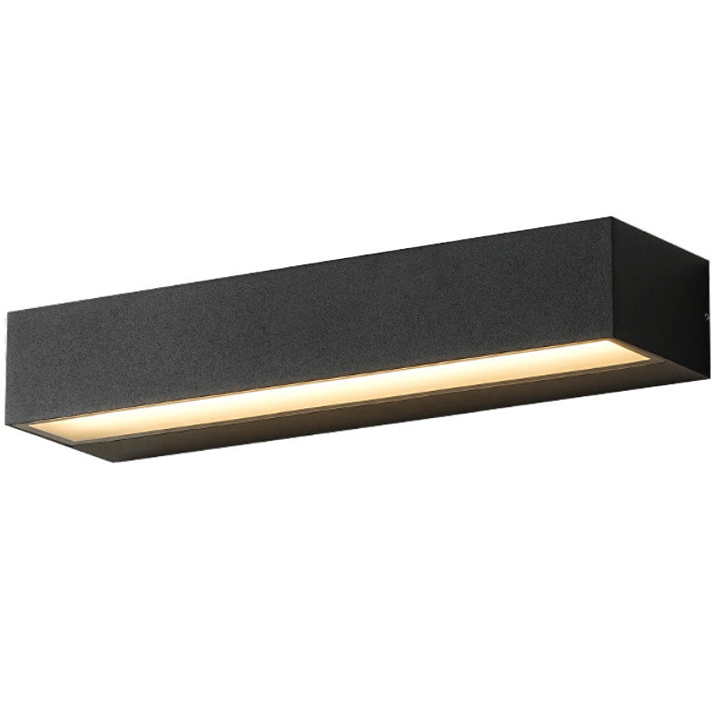 Rectangular Bar Aluminum Garden Outdoor Light