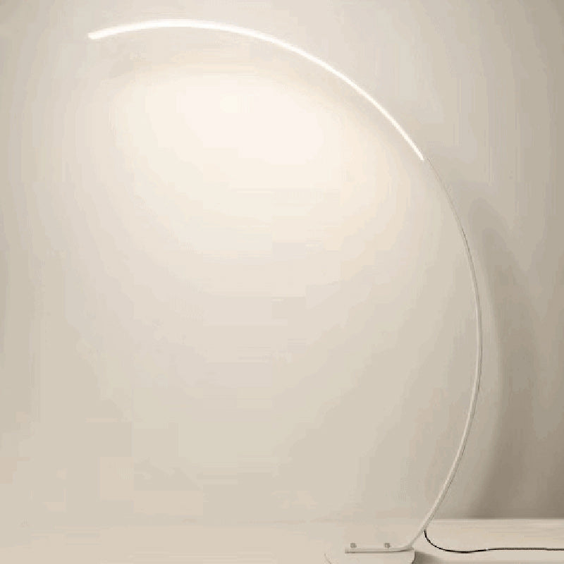 Curved Line Aluminum Living Floor Lamp
