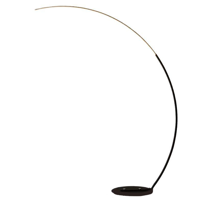 Curved Line Aluminum Living Floor Lamp