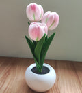 Tulip Bouquet PU Ceramic Table Lamp