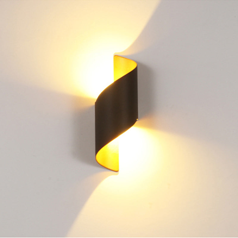 Curved PC Aluminum Outdoor Light