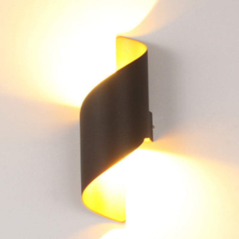 Curved PC Aluminum Outdoor Light
