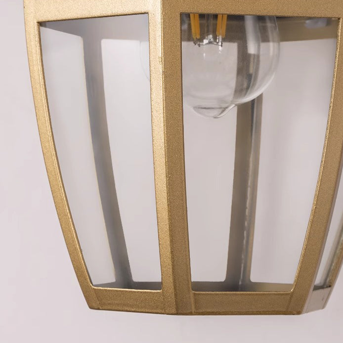 Round Court Glass Hardware Outdoor Light