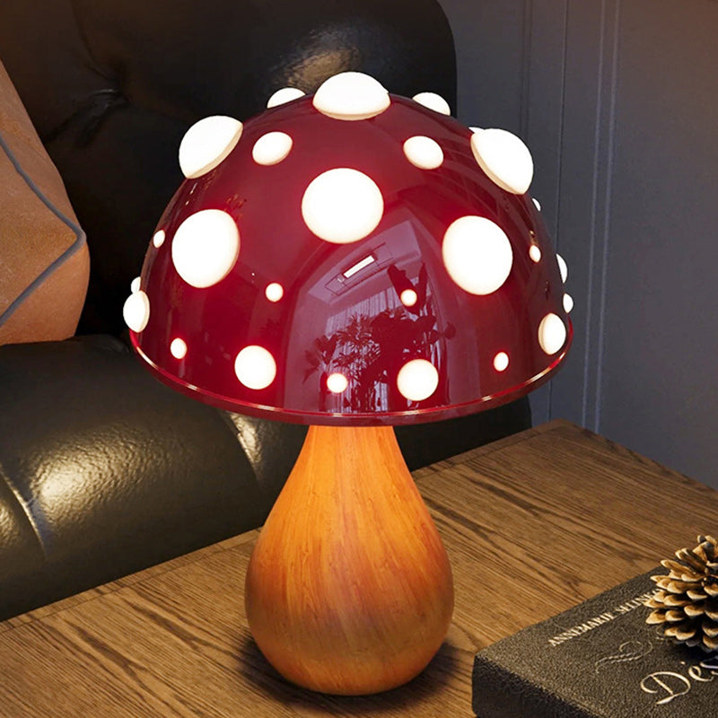 Mushroom PC Iron Living Table Lamp