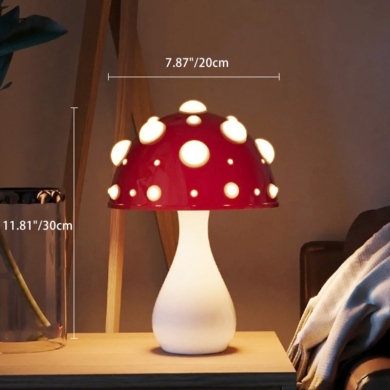 Mushroom PC Iron Living Table Lamp