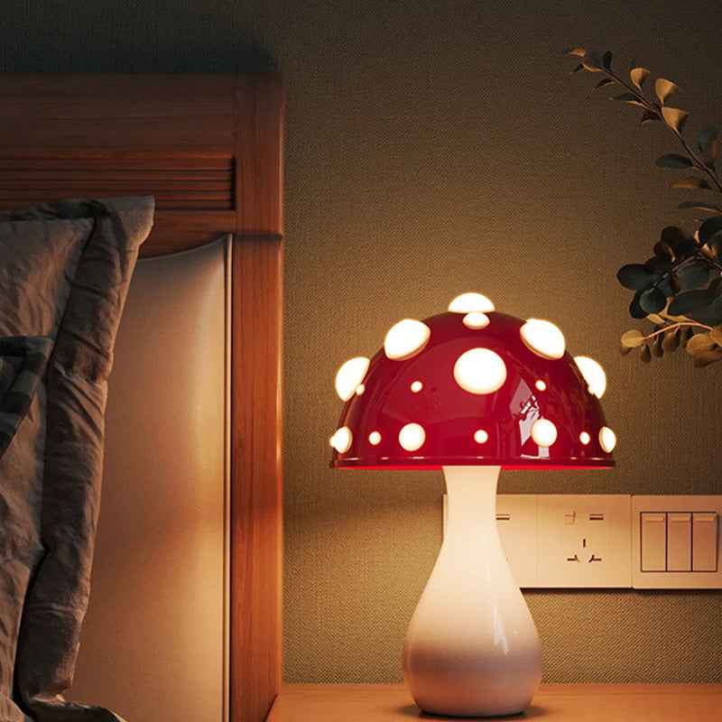 Mushroom PC Iron Living Table Lamp