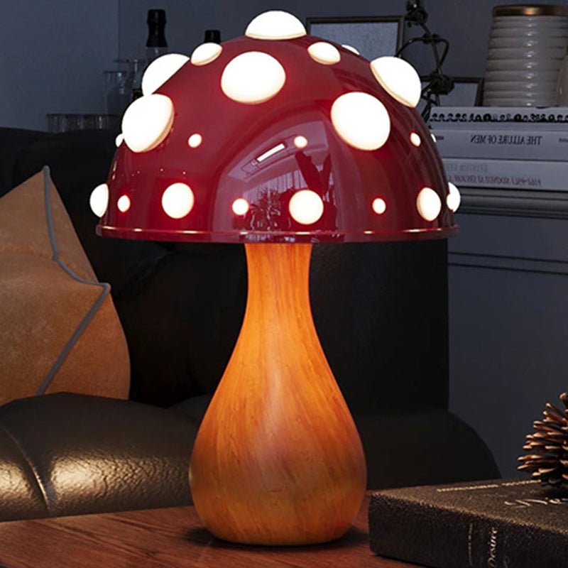 Mushroom PC Iron Living Table Lamp