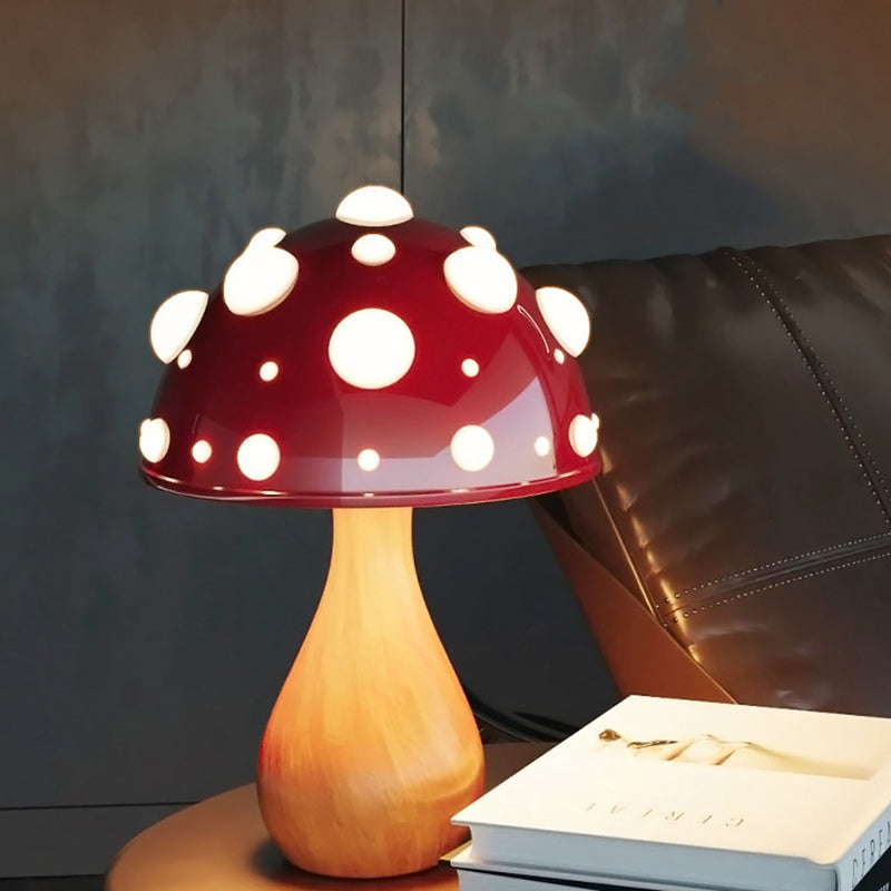 Mushroom PC Iron Living Table Lamp