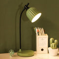 Round Pleated ABS Living Table Lamp