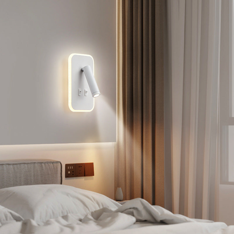 Round Rectangle Square Acrylic Wall Lamp