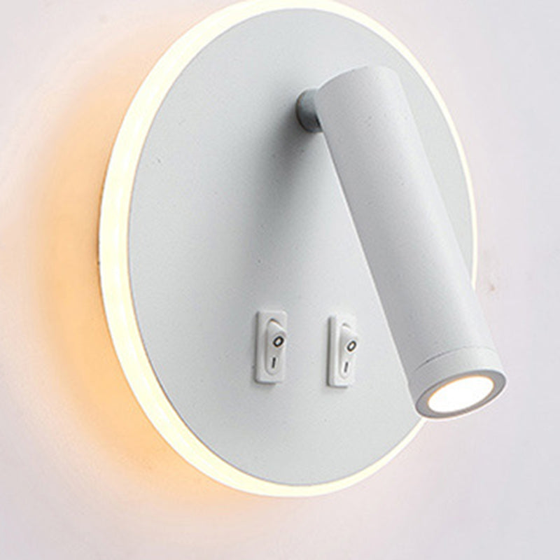 Round Rectangle Square Acrylic Wall Lamp