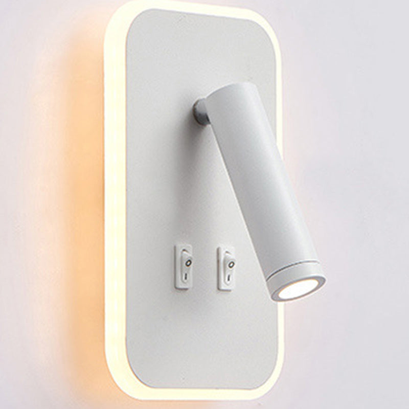 Round Rectangle Square Acrylic Wall Lamp