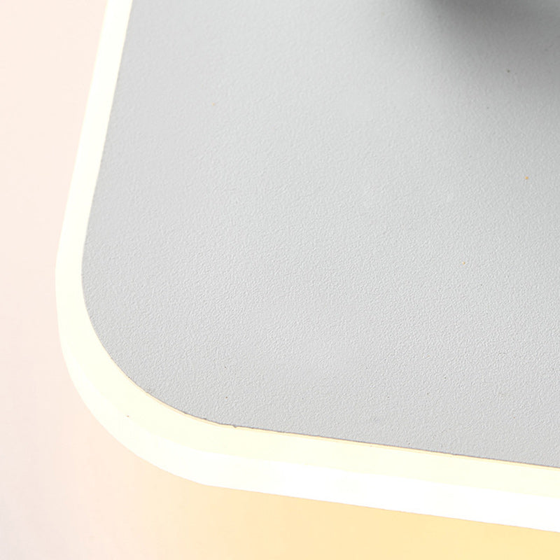 Round Rectangle Square Acrylic Wall Lamp