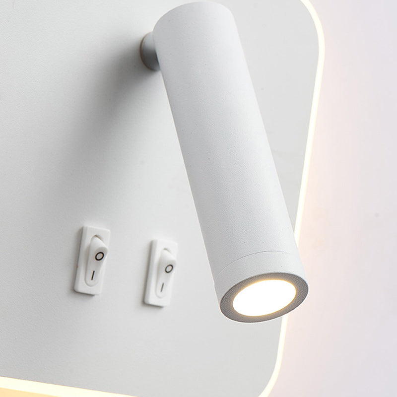 Round Rectangle Square Acrylic Wall Lamp