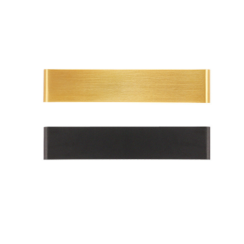 Rectangle Acrylic Aluminum Living Wall Lamp