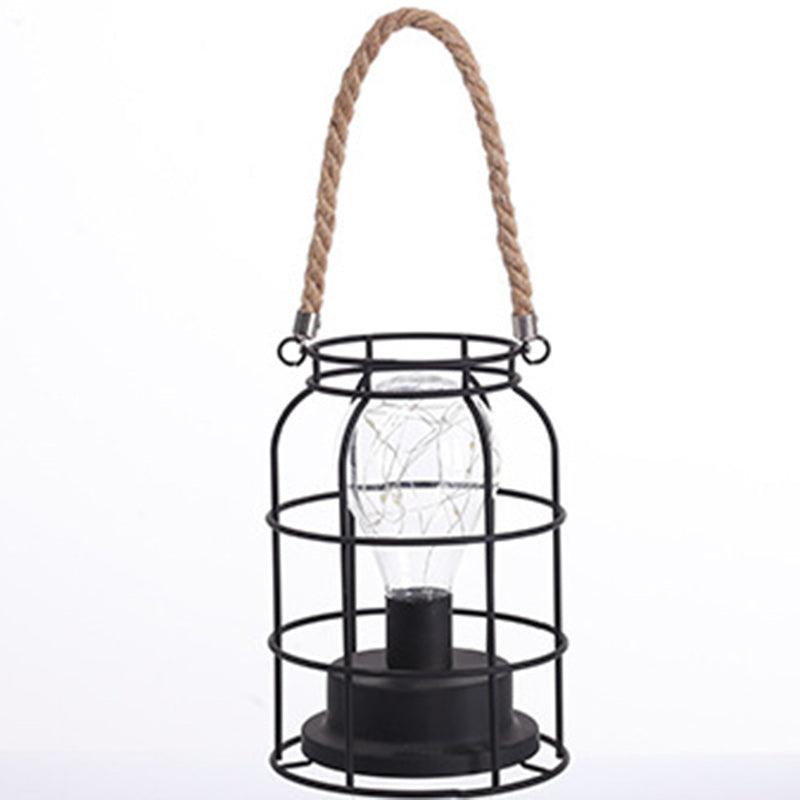 Vertical Strip Square Round Table Lamp