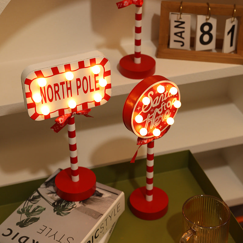 Round Octagon Rectangle Crown Table Lamp
