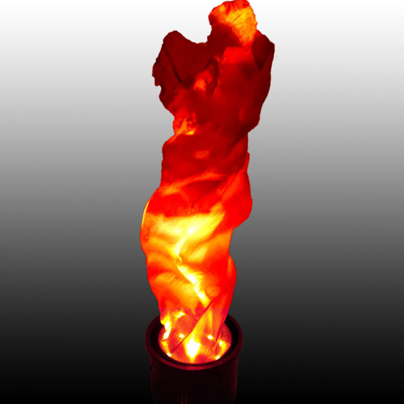 Fire Round Sateen Iron Floor Lamp