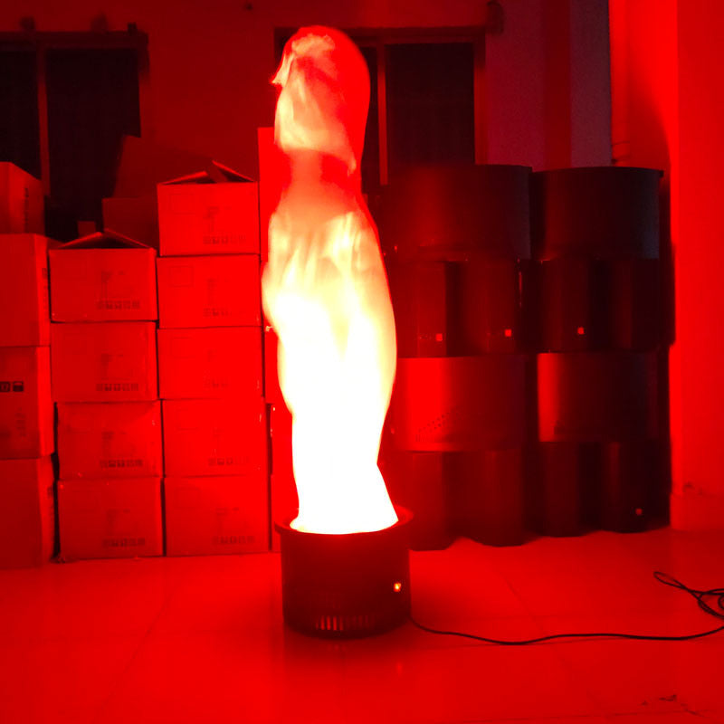 Fire Round Sateen Iron Floor Lamp