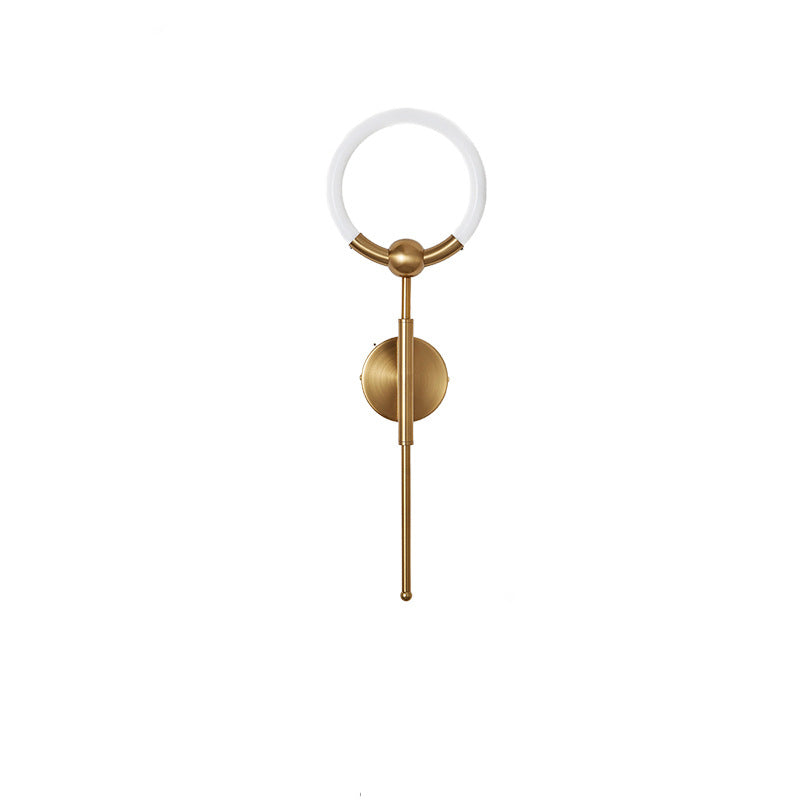 Round Bar Acrylic Iron Wall Lamp